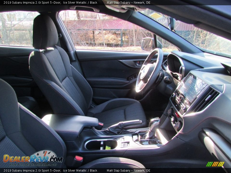 2019 Subaru Impreza 2.0i Sport 5-Door Ice Silver Metallic / Black Photo #17