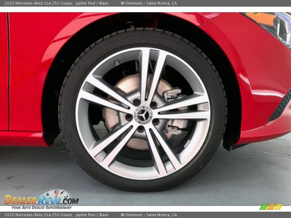 2020 Mercedes-Benz CLA 250 Coupe Jupiter Red / Black Photo #9