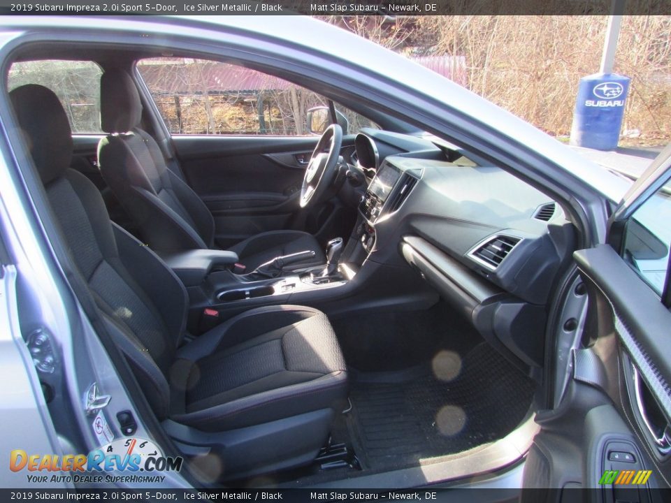2019 Subaru Impreza 2.0i Sport 5-Door Ice Silver Metallic / Black Photo #18