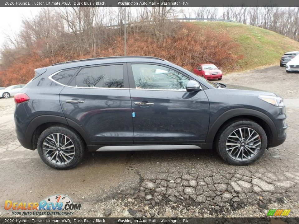 2020 Hyundai Tucson Ultimate AWD Dusk Blue / Black Photo #2