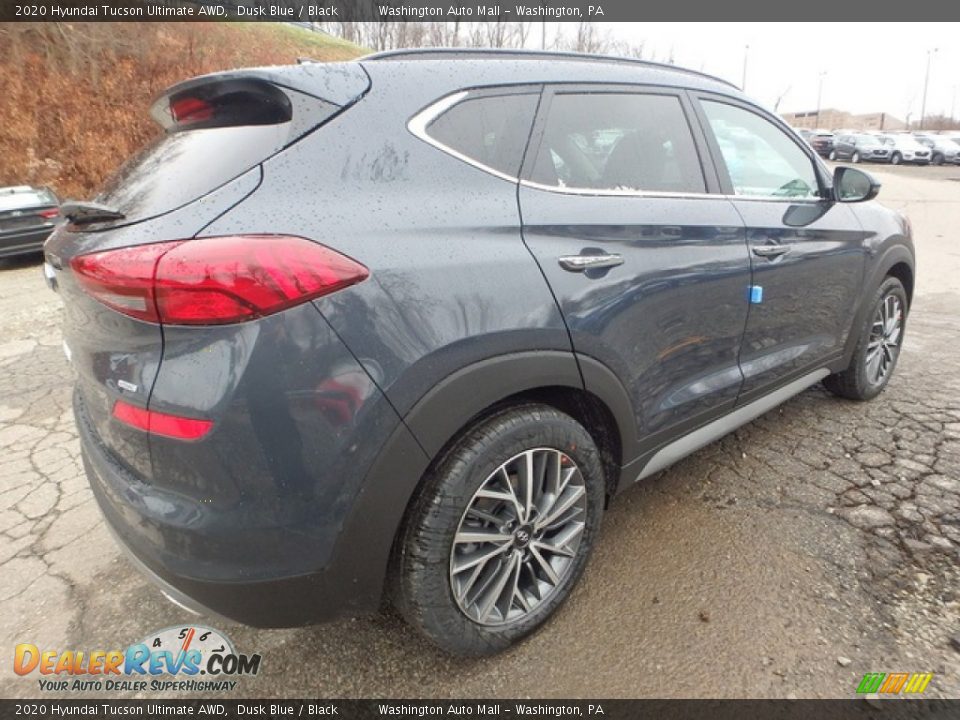 2020 Hyundai Tucson Ultimate AWD Dusk Blue / Black Photo #3