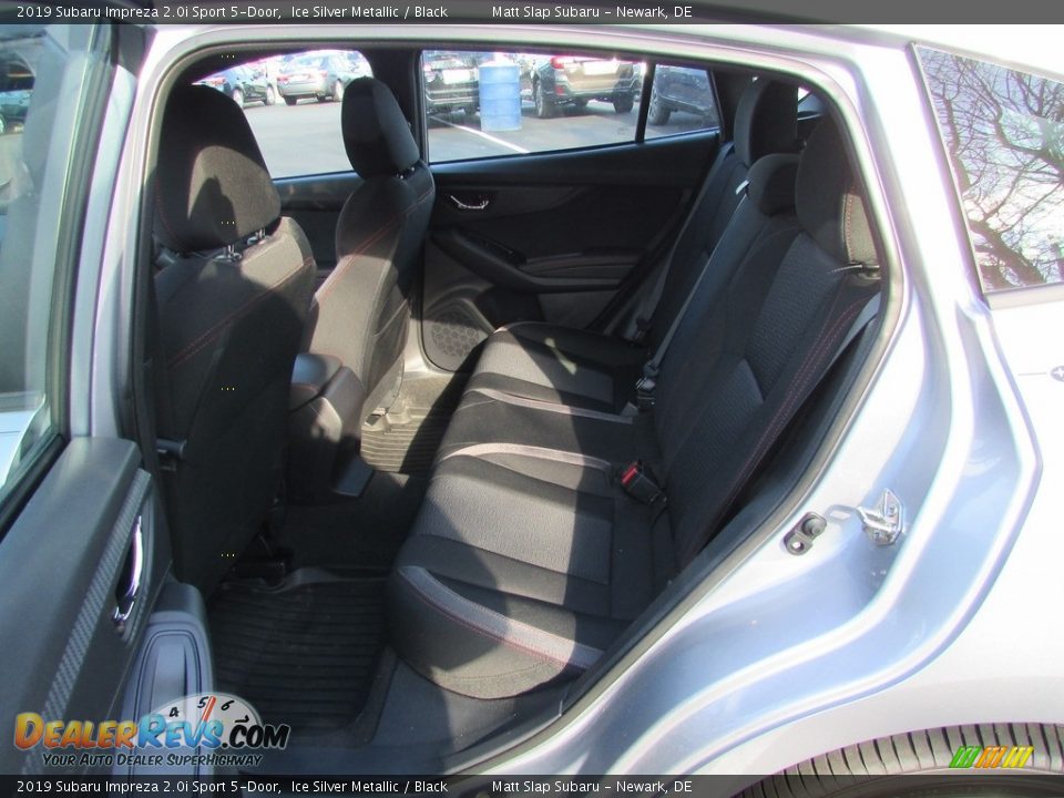 2019 Subaru Impreza 2.0i Sport 5-Door Ice Silver Metallic / Black Photo #21