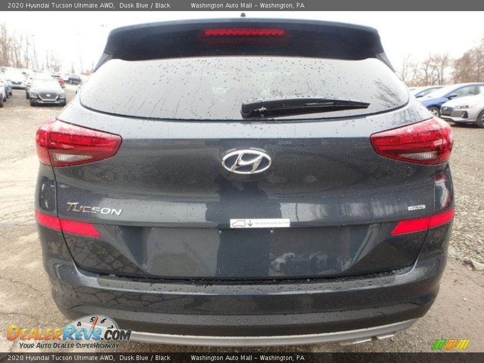 2020 Hyundai Tucson Ultimate AWD Dusk Blue / Black Photo #4