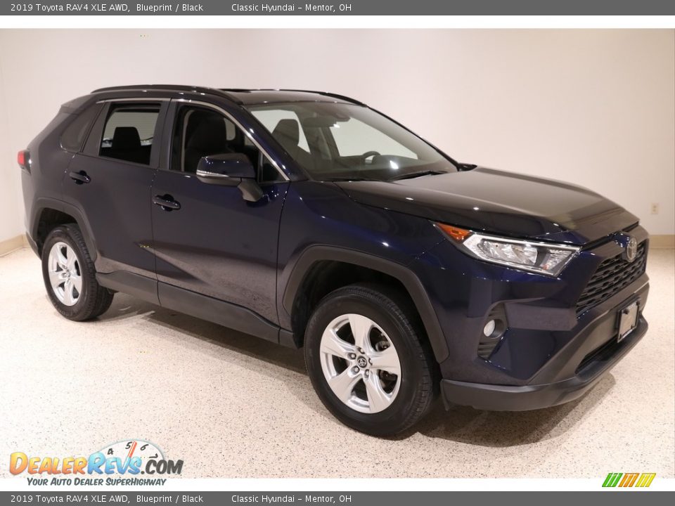2019 Toyota RAV4 XLE AWD Blueprint / Black Photo #1