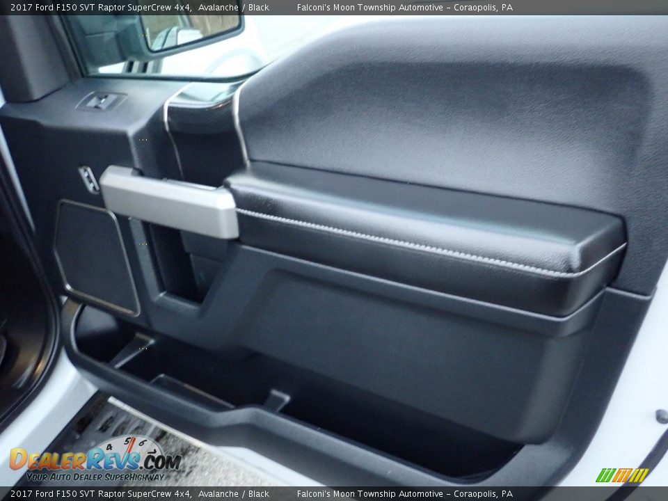 2017 Ford F150 SVT Raptor SuperCrew 4x4 Avalanche / Black Photo #13