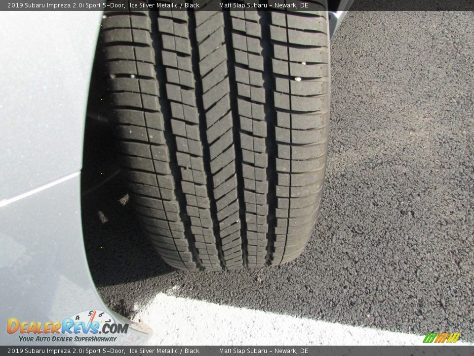 2019 Subaru Impreza 2.0i Sport 5-Door Ice Silver Metallic / Black Photo #23