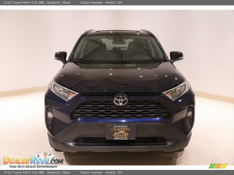 2019 Toyota RAV4 XLE AWD Blueprint / Black Photo #2