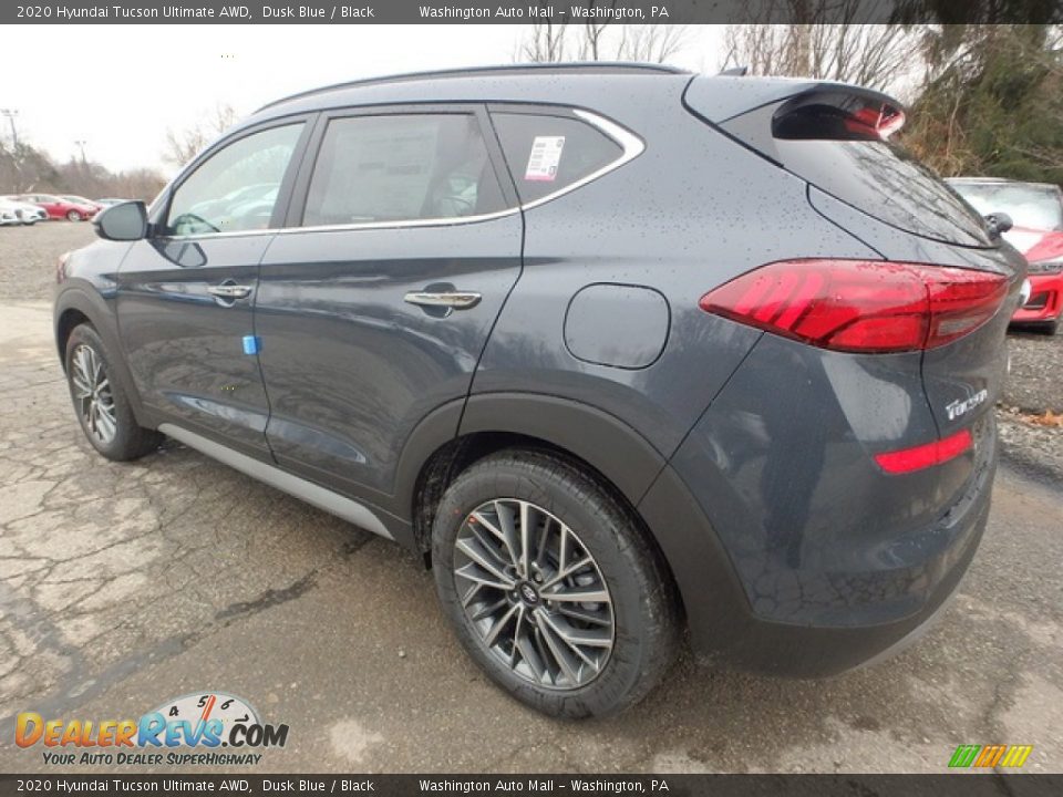 2020 Hyundai Tucson Ultimate AWD Dusk Blue / Black Photo #6