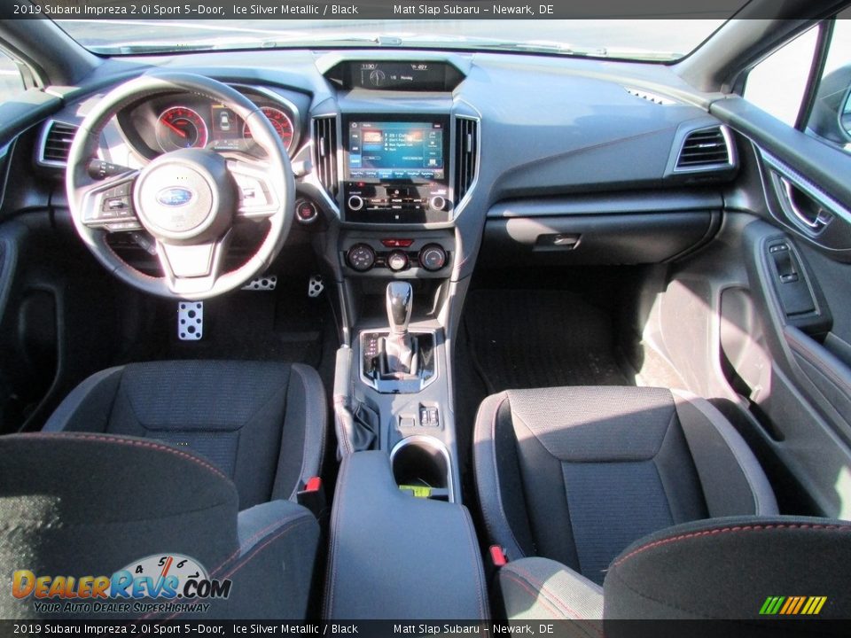 2019 Subaru Impreza 2.0i Sport 5-Door Ice Silver Metallic / Black Photo #24