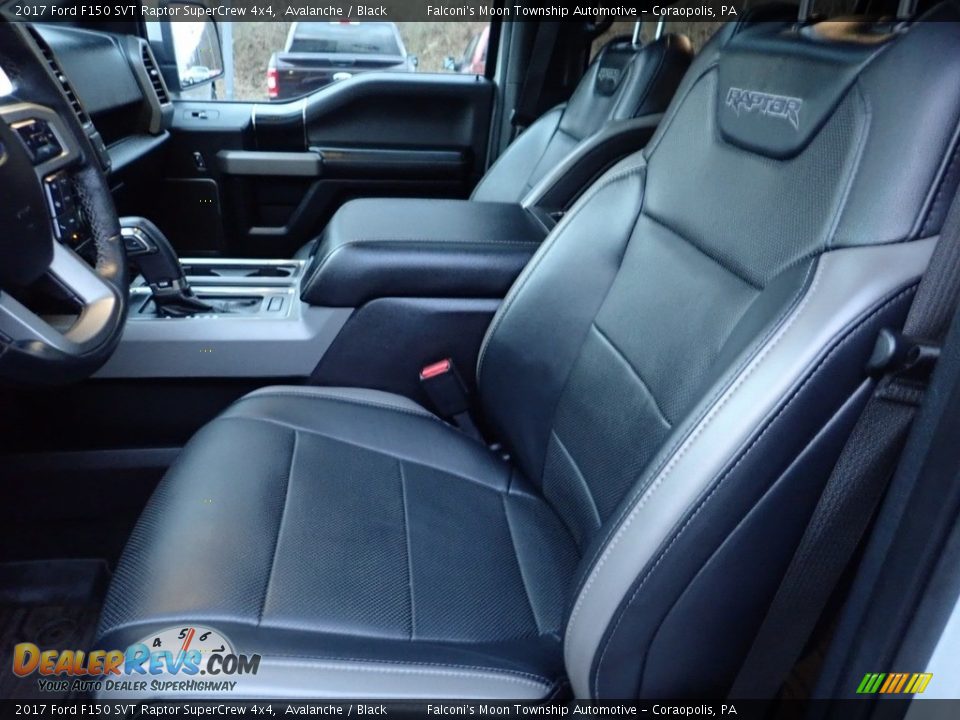 2017 Ford F150 SVT Raptor SuperCrew 4x4 Avalanche / Black Photo #15