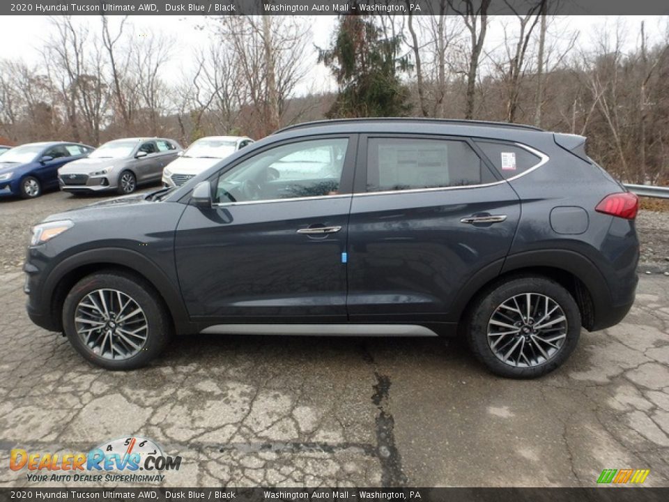 Dusk Blue 2020 Hyundai Tucson Ultimate AWD Photo #7