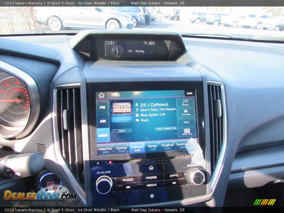 2019 Subaru Impreza 2.0i Sport 5-Door Ice Silver Metallic / Black Photo #25