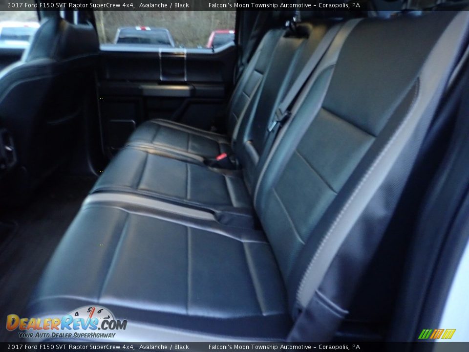 2017 Ford F150 SVT Raptor SuperCrew 4x4 Avalanche / Black Photo #16