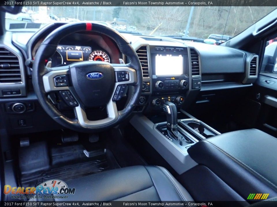 2017 Ford F150 SVT Raptor SuperCrew 4x4 Avalanche / Black Photo #17