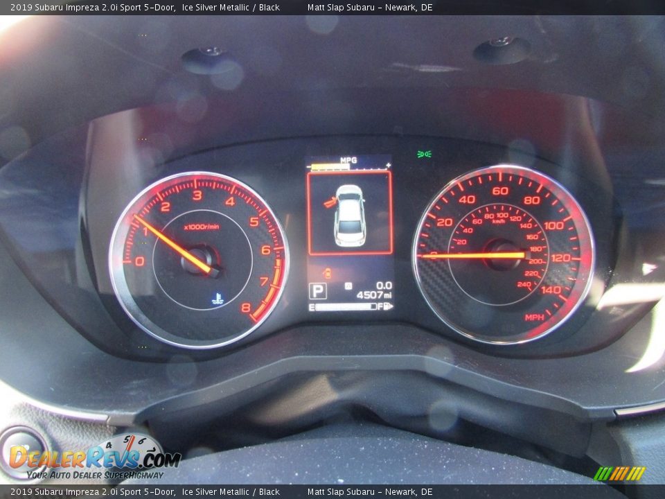 2019 Subaru Impreza 2.0i Sport 5-Door Ice Silver Metallic / Black Photo #27