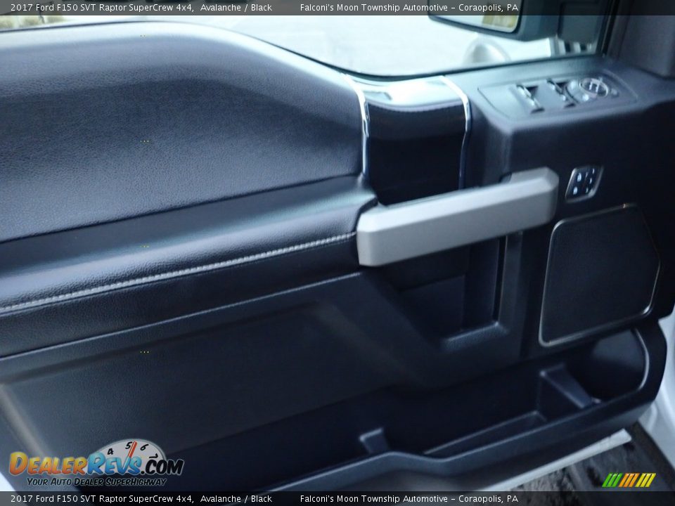 2017 Ford F150 SVT Raptor SuperCrew 4x4 Avalanche / Black Photo #18