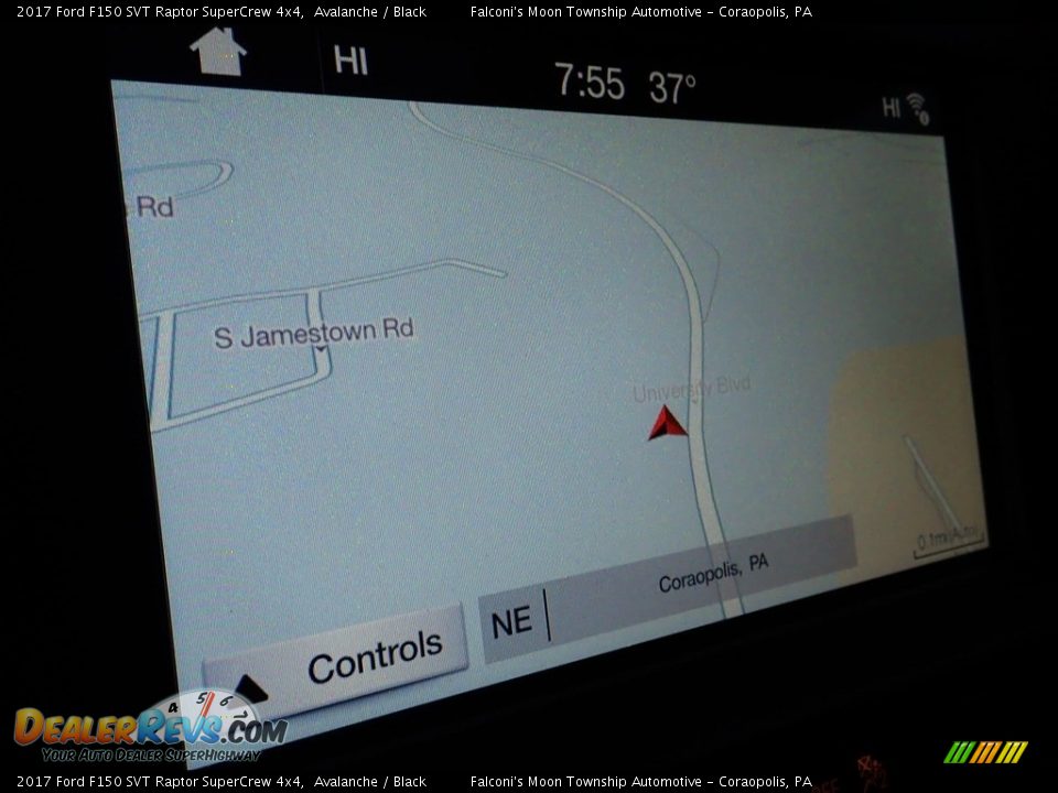 2017 Ford F150 SVT Raptor SuperCrew 4x4 Avalanche / Black Photo #21