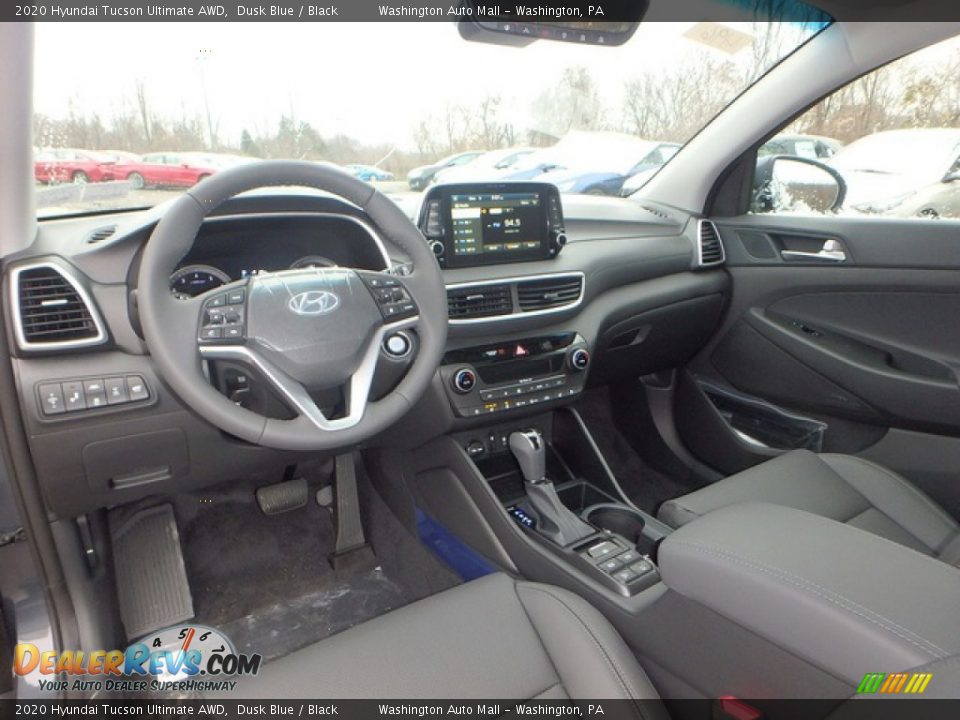 2020 Hyundai Tucson Ultimate AWD Dusk Blue / Black Photo #13