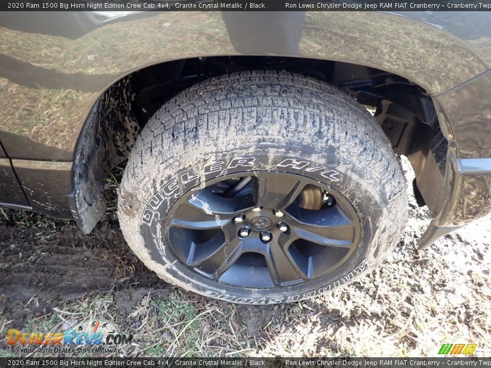 2020 Ram 1500 Big Horn Night Edition Crew Cab 4x4 Granite Crystal Metallic / Black Photo #6