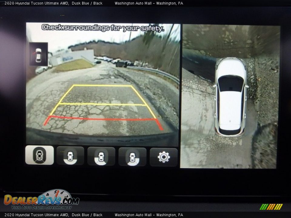 2020 Hyundai Tucson Ultimate AWD Dusk Blue / Black Photo #16