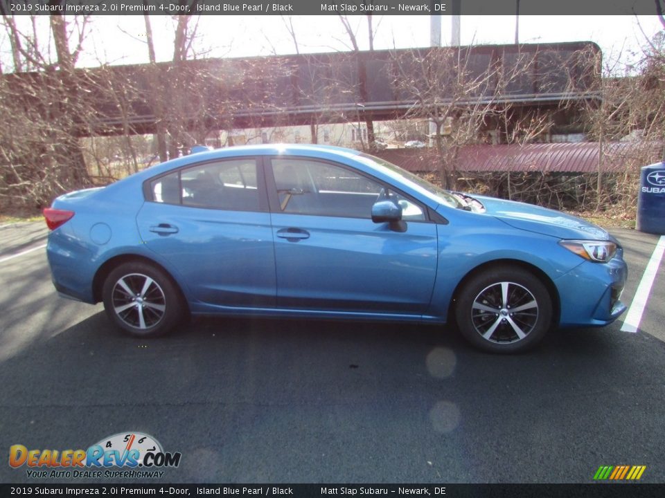 2019 Subaru Impreza 2.0i Premium 4-Door Island Blue Pearl / Black Photo #5