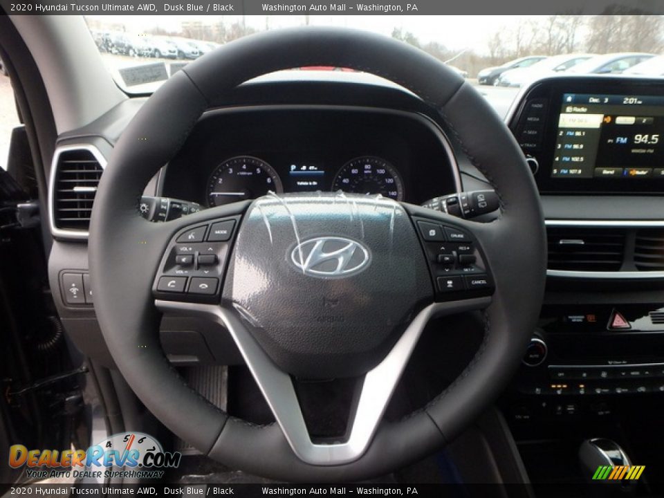 2020 Hyundai Tucson Ultimate AWD Dusk Blue / Black Photo #18