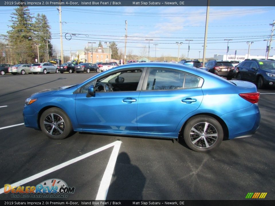 2019 Subaru Impreza 2.0i Premium 4-Door Island Blue Pearl / Black Photo #9