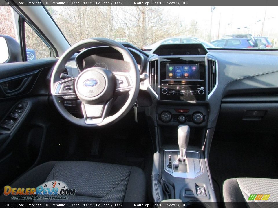 2019 Subaru Impreza 2.0i Premium 4-Door Island Blue Pearl / Black Photo #10
