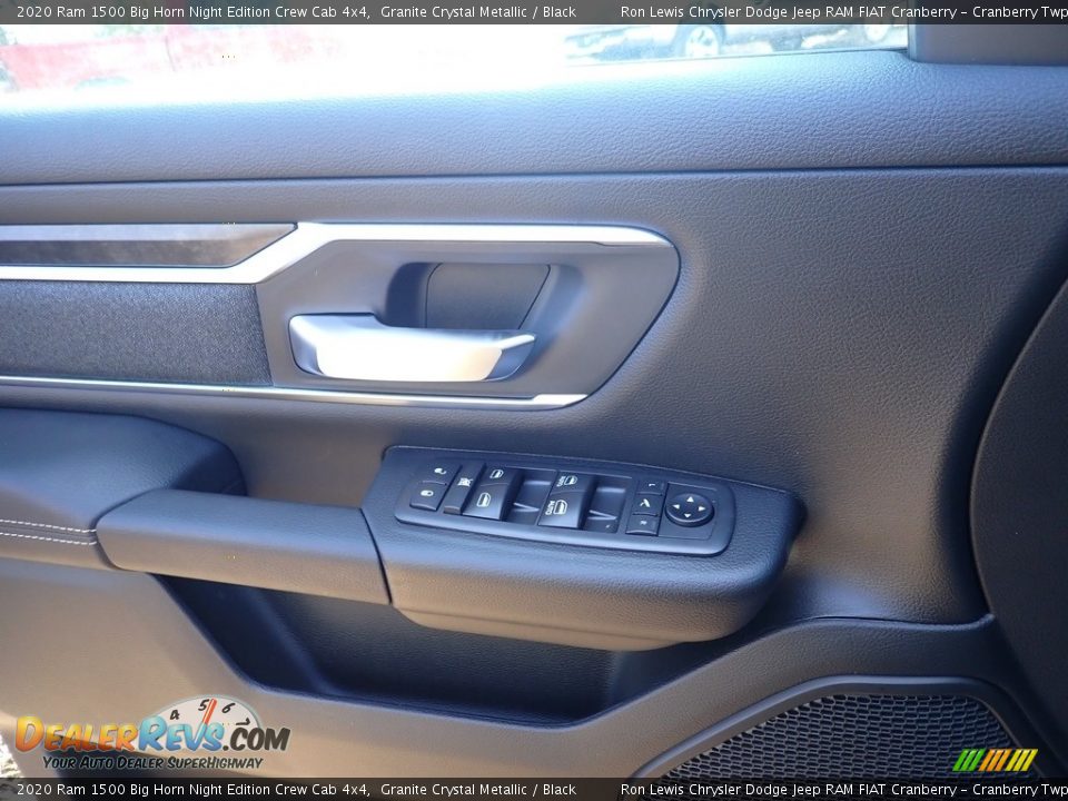 2020 Ram 1500 Big Horn Night Edition Crew Cab 4x4 Granite Crystal Metallic / Black Photo #18
