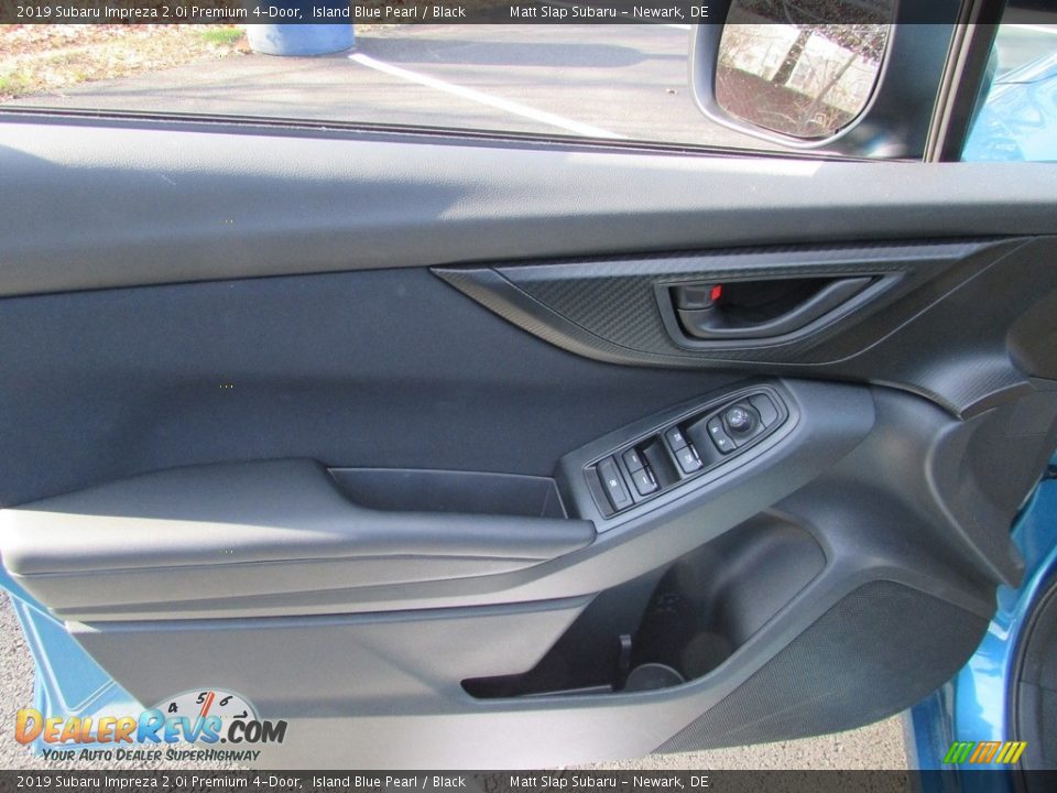 2019 Subaru Impreza 2.0i Premium 4-Door Island Blue Pearl / Black Photo #14