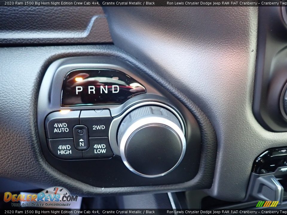 2020 Ram 1500 Big Horn Night Edition Crew Cab 4x4 Granite Crystal Metallic / Black Photo #20