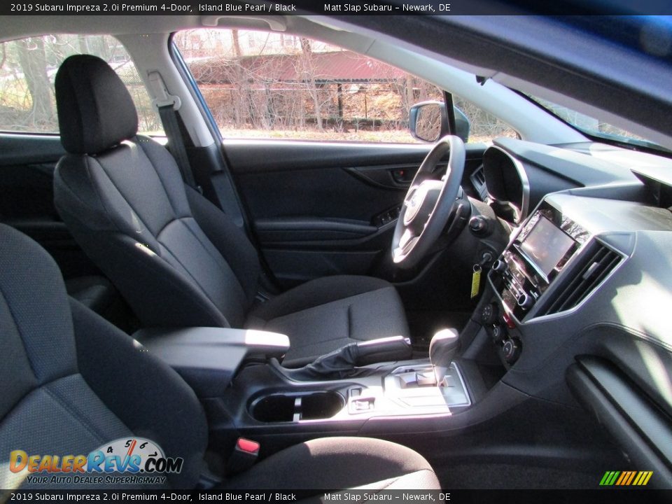 2019 Subaru Impreza 2.0i Premium 4-Door Island Blue Pearl / Black Photo #17