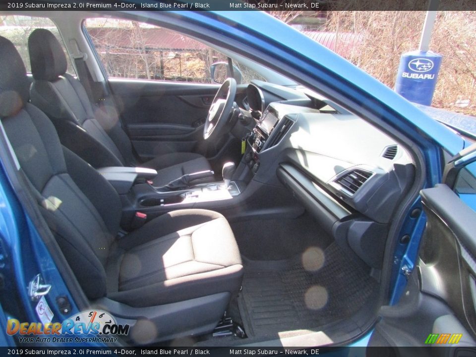 2019 Subaru Impreza 2.0i Premium 4-Door Island Blue Pearl / Black Photo #18