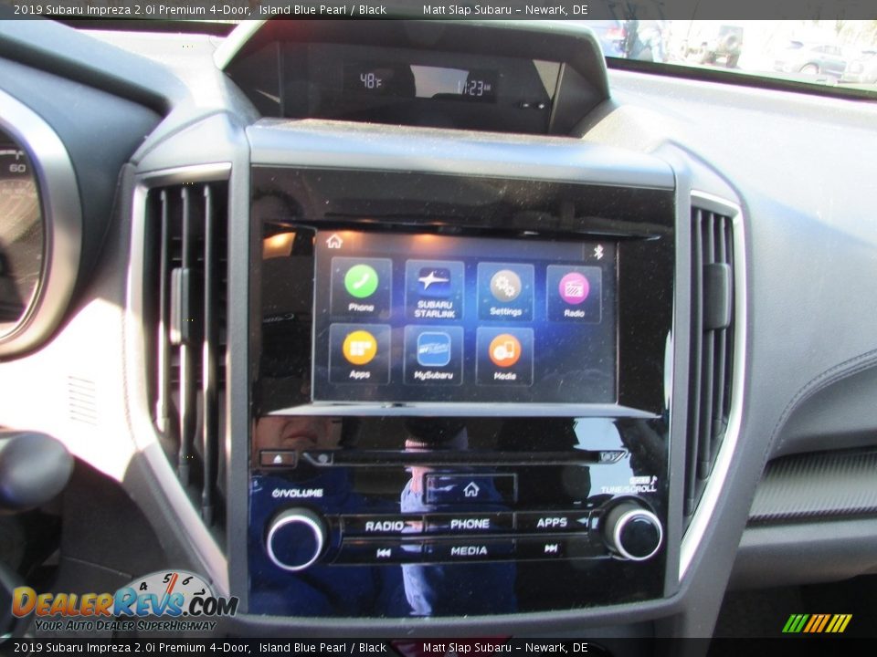 2019 Subaru Impreza 2.0i Premium 4-Door Island Blue Pearl / Black Photo #24