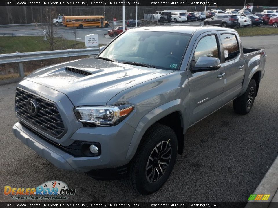 2020 Toyota Tacoma TRD Sport Double Cab 4x4 Cement / TRD Cement/Black Photo #25