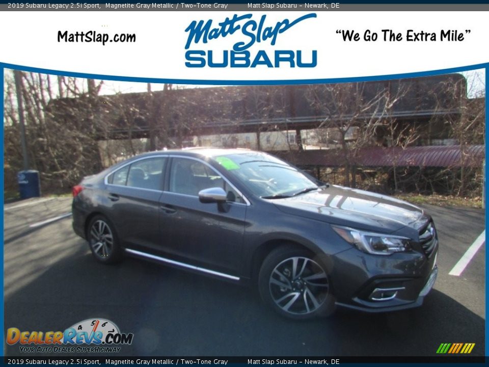 2019 Subaru Legacy 2.5i Sport Magnetite Gray Metallic / Two-Tone Gray Photo #1