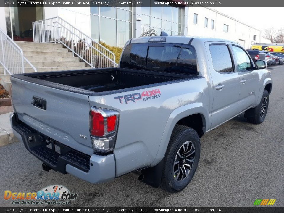 2020 Toyota Tacoma TRD Sport Double Cab 4x4 Cement / TRD Cement/Black Photo #30