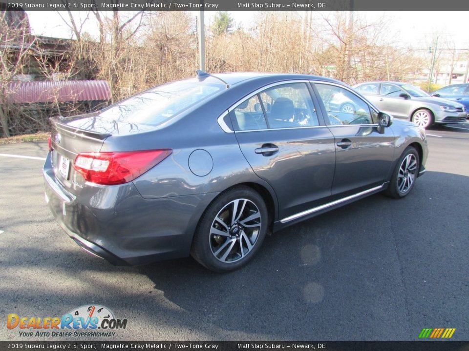 2019 Subaru Legacy 2.5i Sport Magnetite Gray Metallic / Two-Tone Gray Photo #6