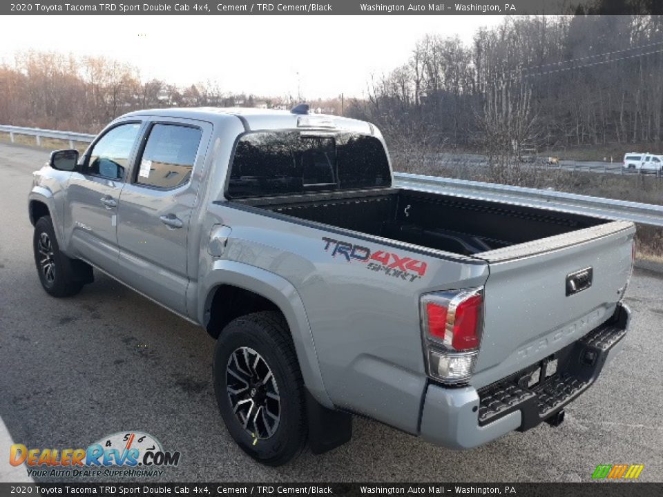 2020 Toyota Tacoma TRD Sport Double Cab 4x4 Cement / TRD Cement/Black Photo #33