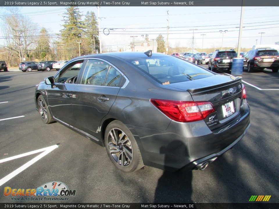 2019 Subaru Legacy 2.5i Sport Magnetite Gray Metallic / Two-Tone Gray Photo #8