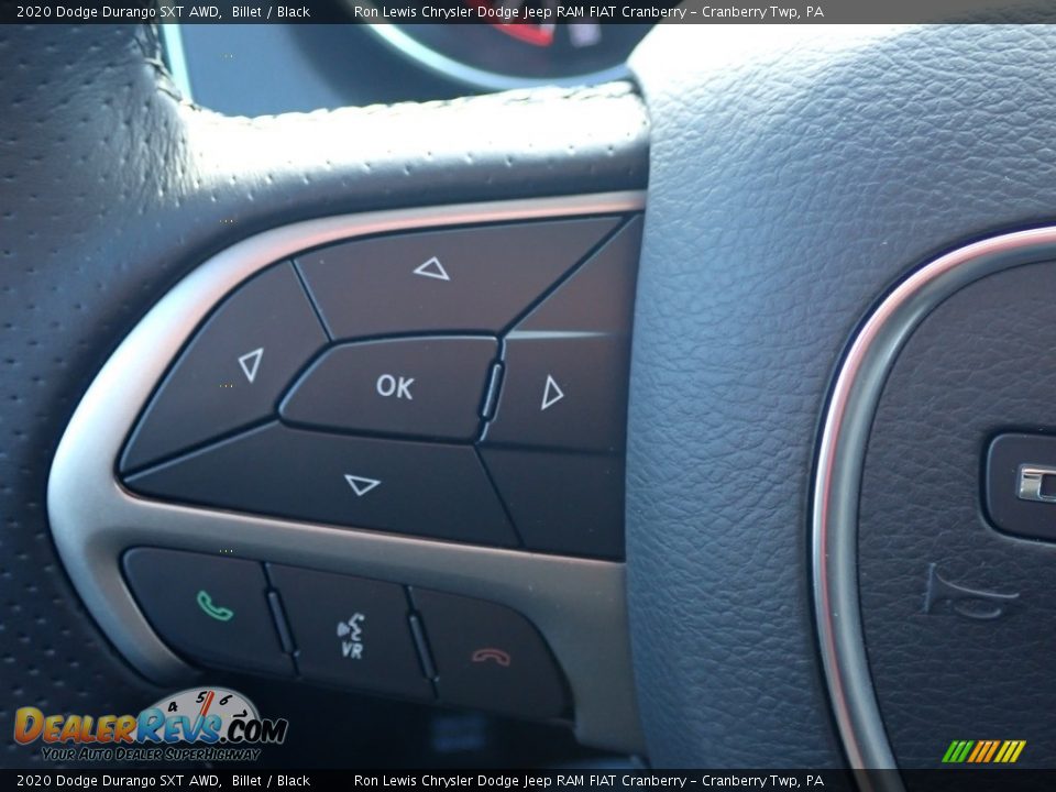2020 Dodge Durango SXT AWD Billet / Black Photo #20