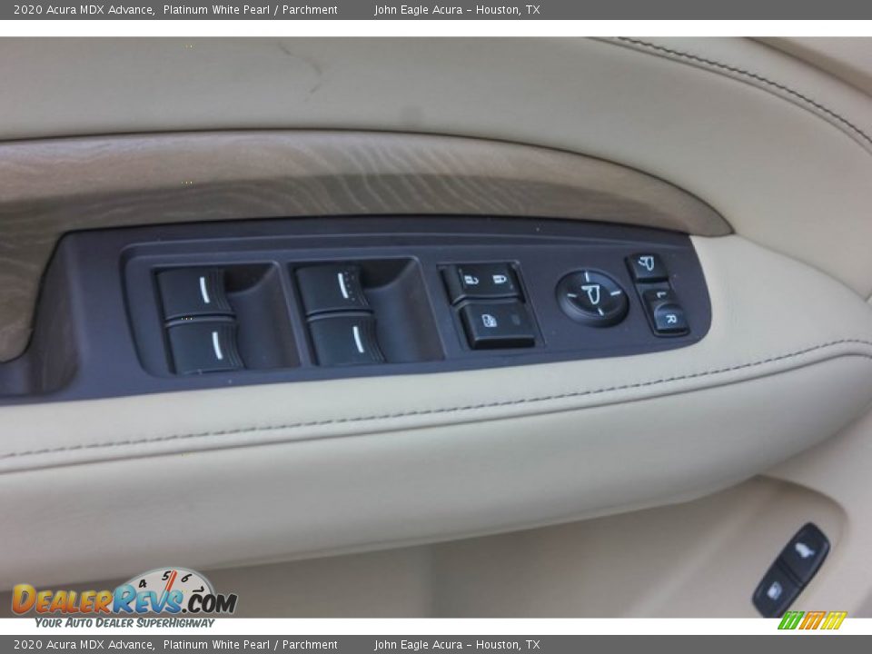 2020 Acura MDX Advance Platinum White Pearl / Parchment Photo #13