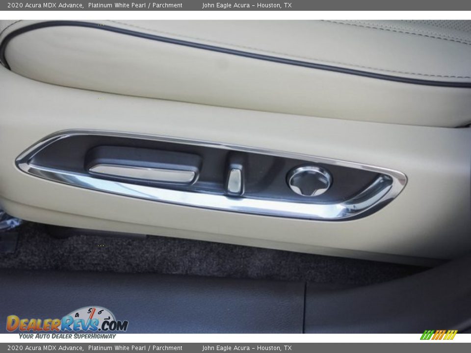 2020 Acura MDX Advance Platinum White Pearl / Parchment Photo #15
