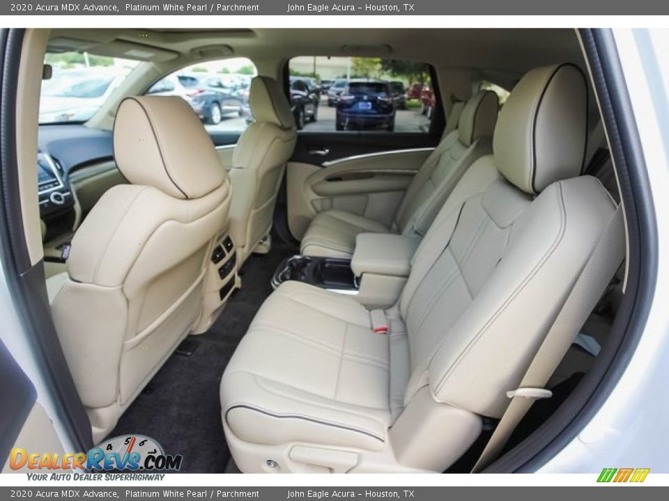 2020 Acura MDX Advance Platinum White Pearl / Parchment Photo #19