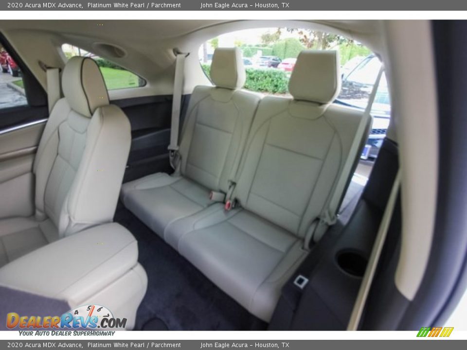 2020 Acura MDX Advance Platinum White Pearl / Parchment Photo #20