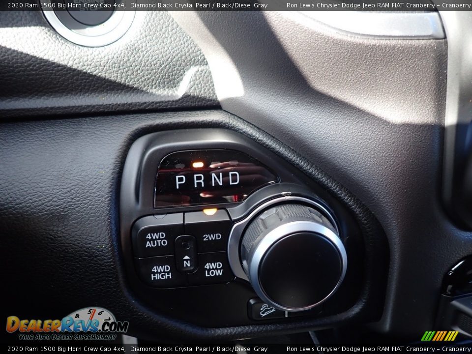 2020 Ram 1500 Big Horn Crew Cab 4x4 Diamond Black Crystal Pearl / Black/Diesel Gray Photo #18