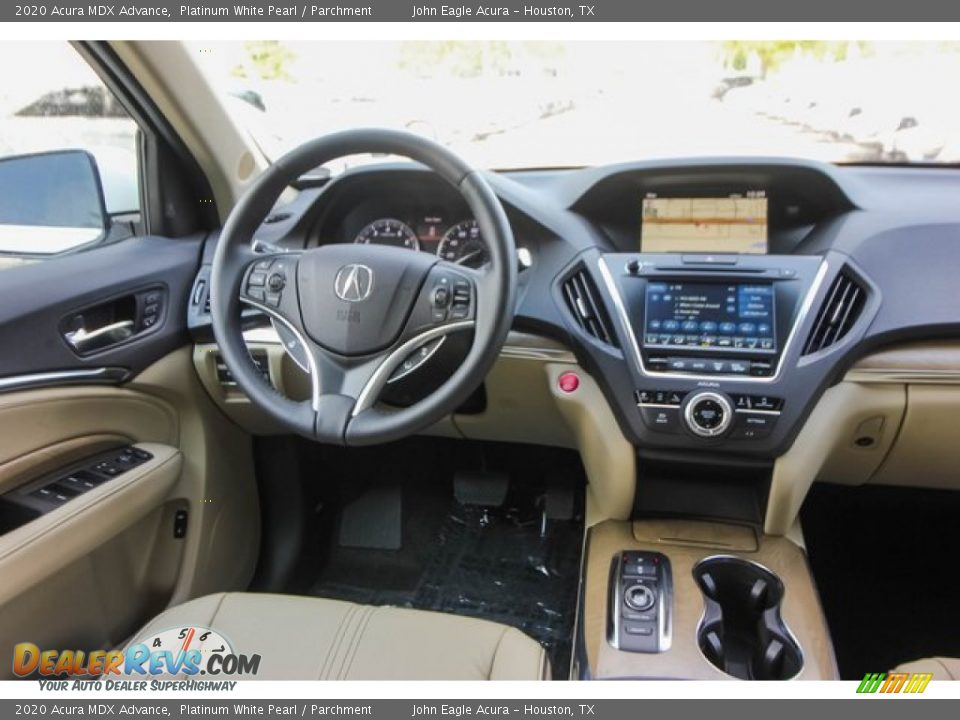 2020 Acura MDX Advance Platinum White Pearl / Parchment Photo #28