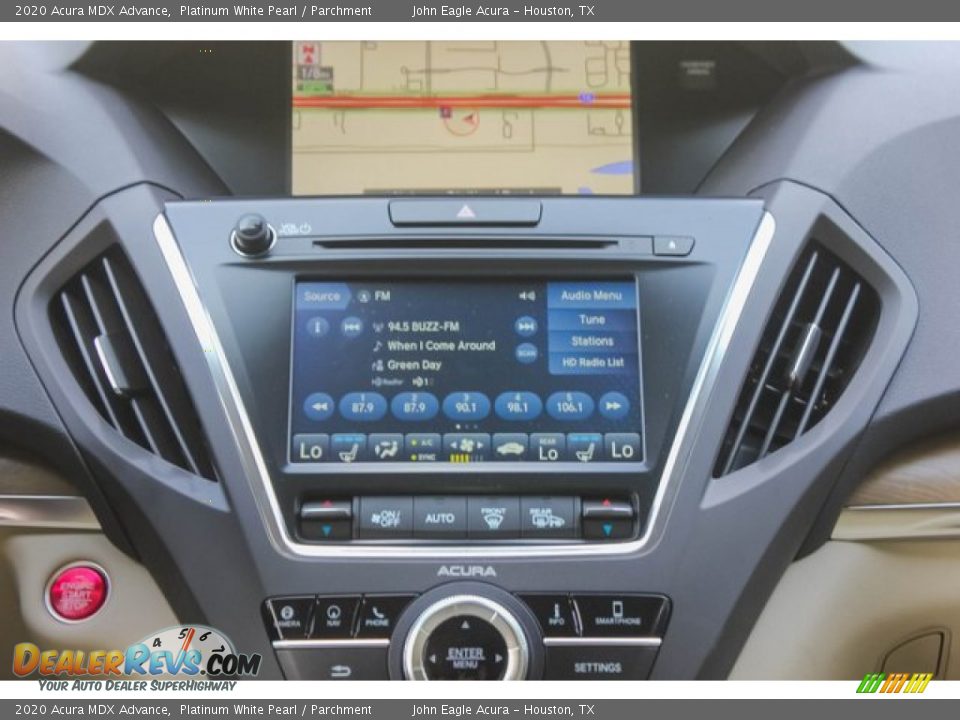 2020 Acura MDX Advance Platinum White Pearl / Parchment Photo #31