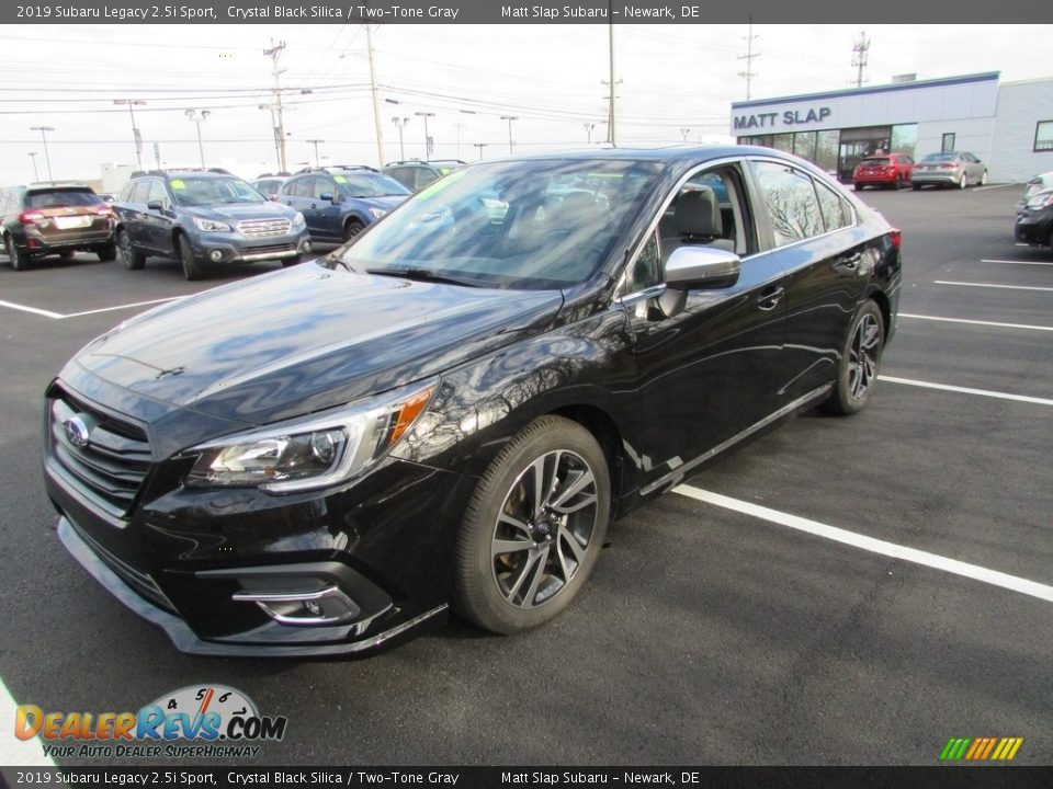 2019 Subaru Legacy 2.5i Sport Crystal Black Silica / Two-Tone Gray Photo #2