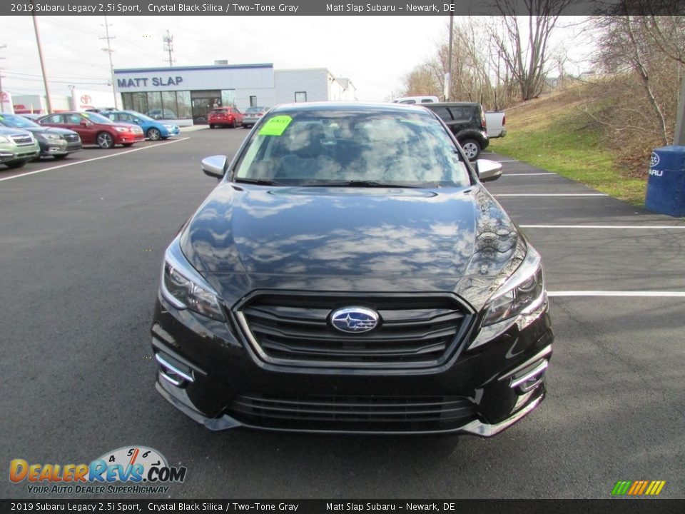 2019 Subaru Legacy 2.5i Sport Crystal Black Silica / Two-Tone Gray Photo #3